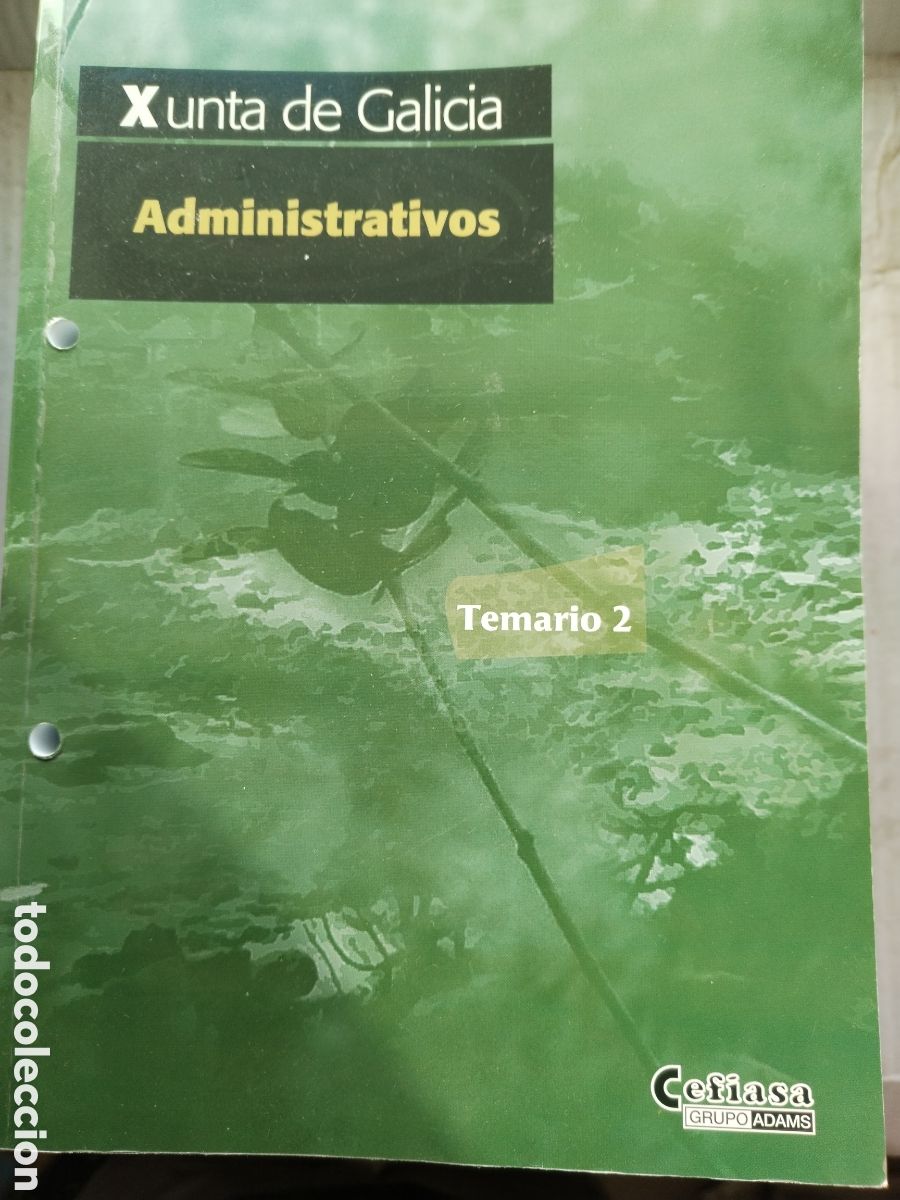 Libros de segunda mano: ADMINISTRATIVOS TEMARIO