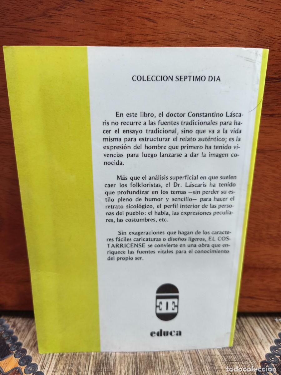 Libros de segunda mano: Constantino L&aacute;scaris &ndash; El costarricense &ndash; EDUCA, Colecci&oacute;n S&eacute;ptimo D&iacute;a - Foto 2