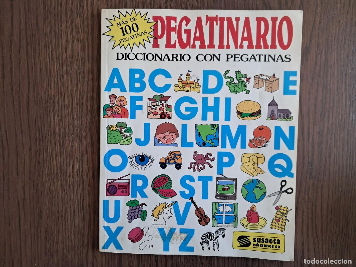 Libri di seconda mano: PEGATINARIO - DICCIONARIO CON MAS DE 100 PEGATINAS - usado - Editorial SUSAETA - 1990.