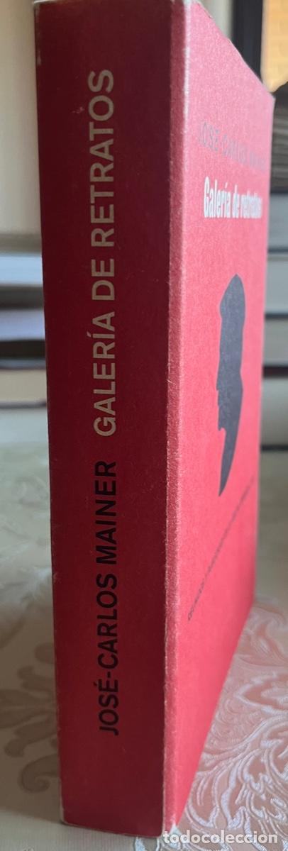 Libros de segunda mano: Mainer, Jos&eacute;-Carlos.- Galer&iacute;a de retratos - Foto 2