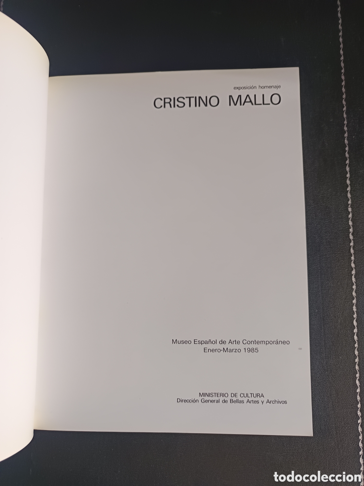 Libros de segunda mano: Cristino Mallo. Exposici&oacute;n homenaje - Foto 2