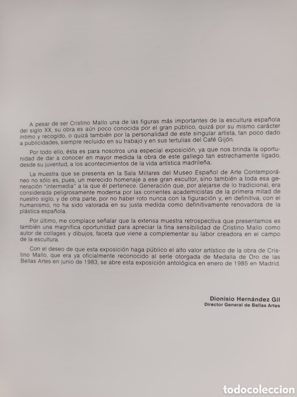 Libros de segunda mano: Cristino Mallo. Exposici&oacute;n homenaje - Foto 3