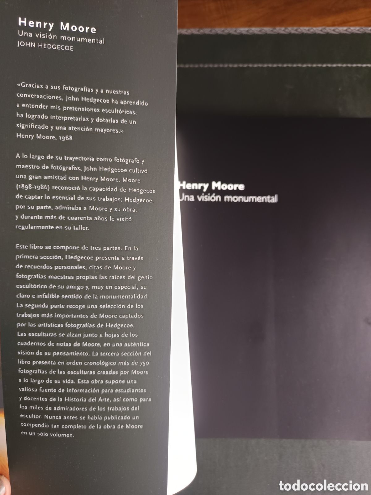 Libros de segunda mano: HENRY MOORE - UNA VISION MONUMENTAL - JOHN HEDGECOE, EVERGREEN, 2005 - Foto 2