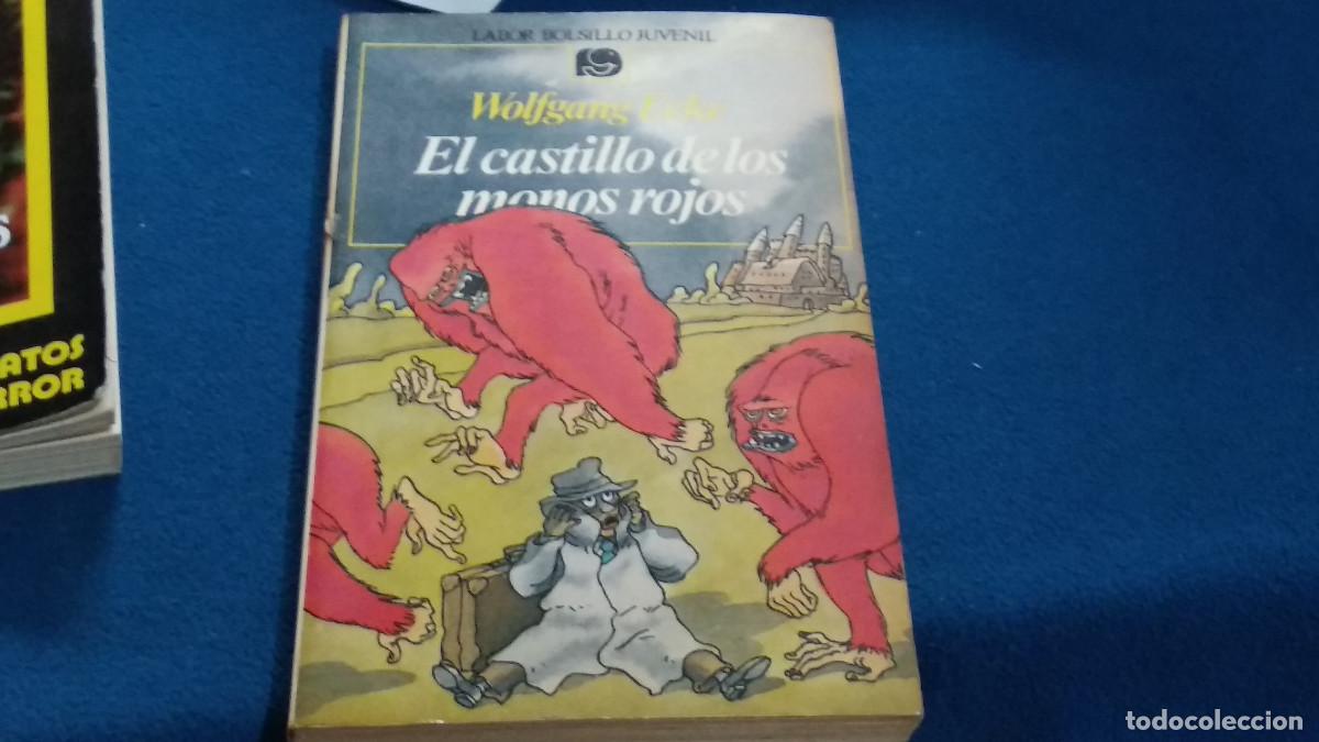 Libros de segunda mano: EL CASTILLO DE LOS MONOS ROJOS WOLFGANG ECKE LABOR BOLSILLO JUVENIL 1983 -
