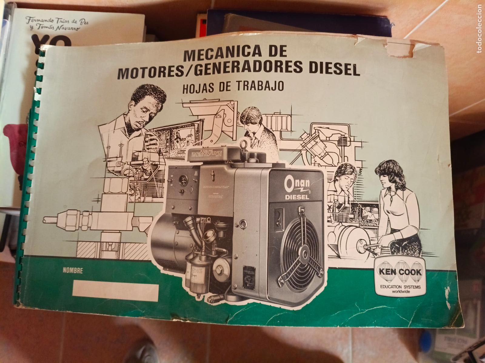 Libros de segunda mano: Mecanica de motores diesel - Hojas de trabajo