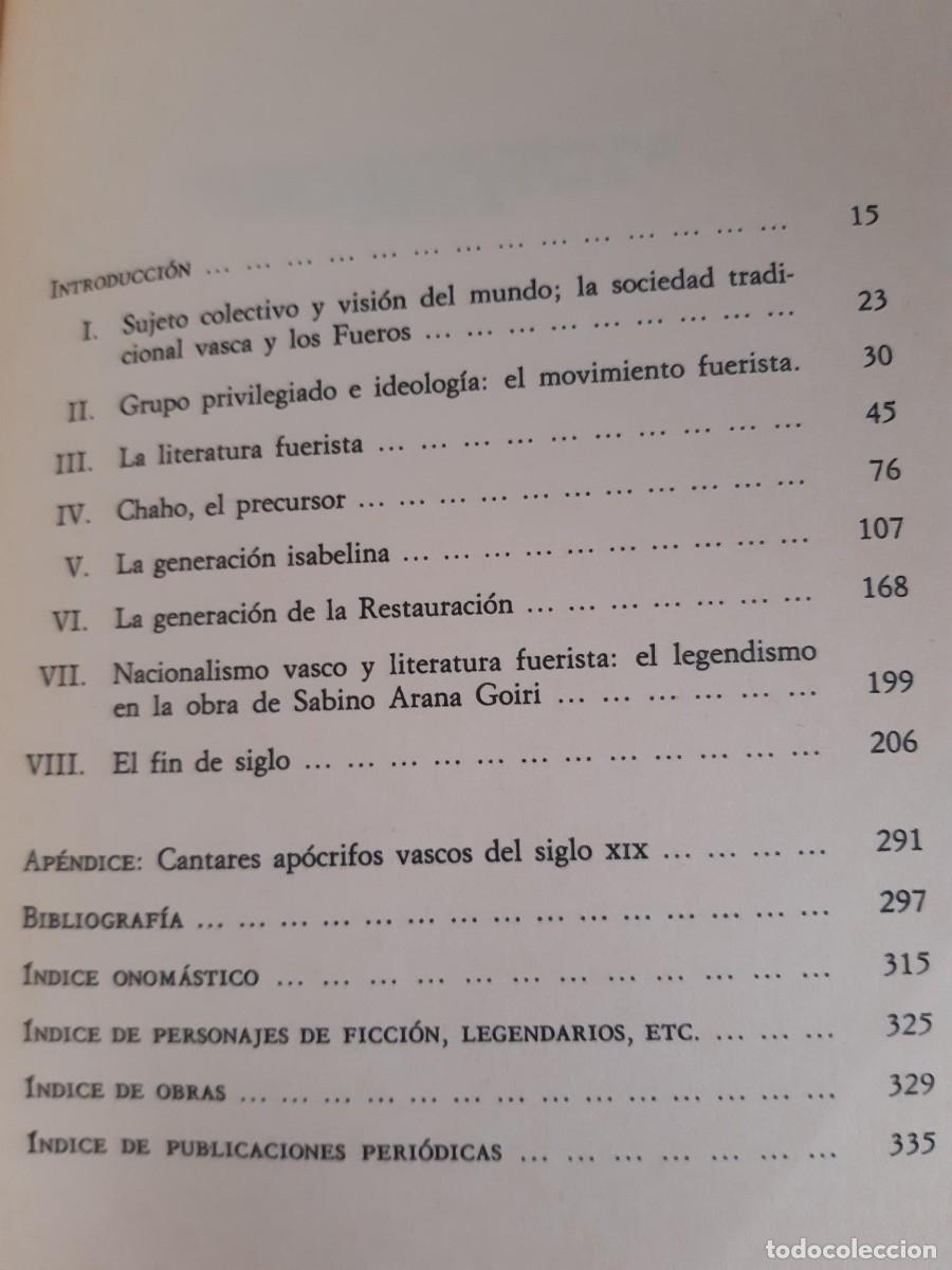 Libros de segunda mano: El linaje de Aitor. La invenci&oacute;n de la tradici&oacute;n vasca Jon Juaristi - Foto 5