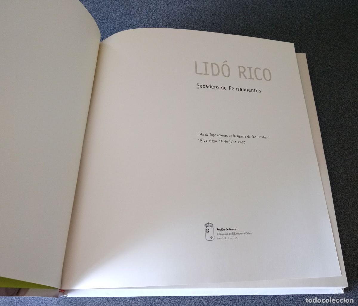 Libros de segunda mano: Lid&oacute; Rico Secadero De Pensamientos - Foto 4