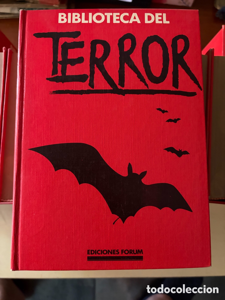 Libros de segunda mano: BIBLIOTECA DEL TERROR: 17 VOL&Uacute;MENES ENCUADERNADOS. COMPLETA!!!!!