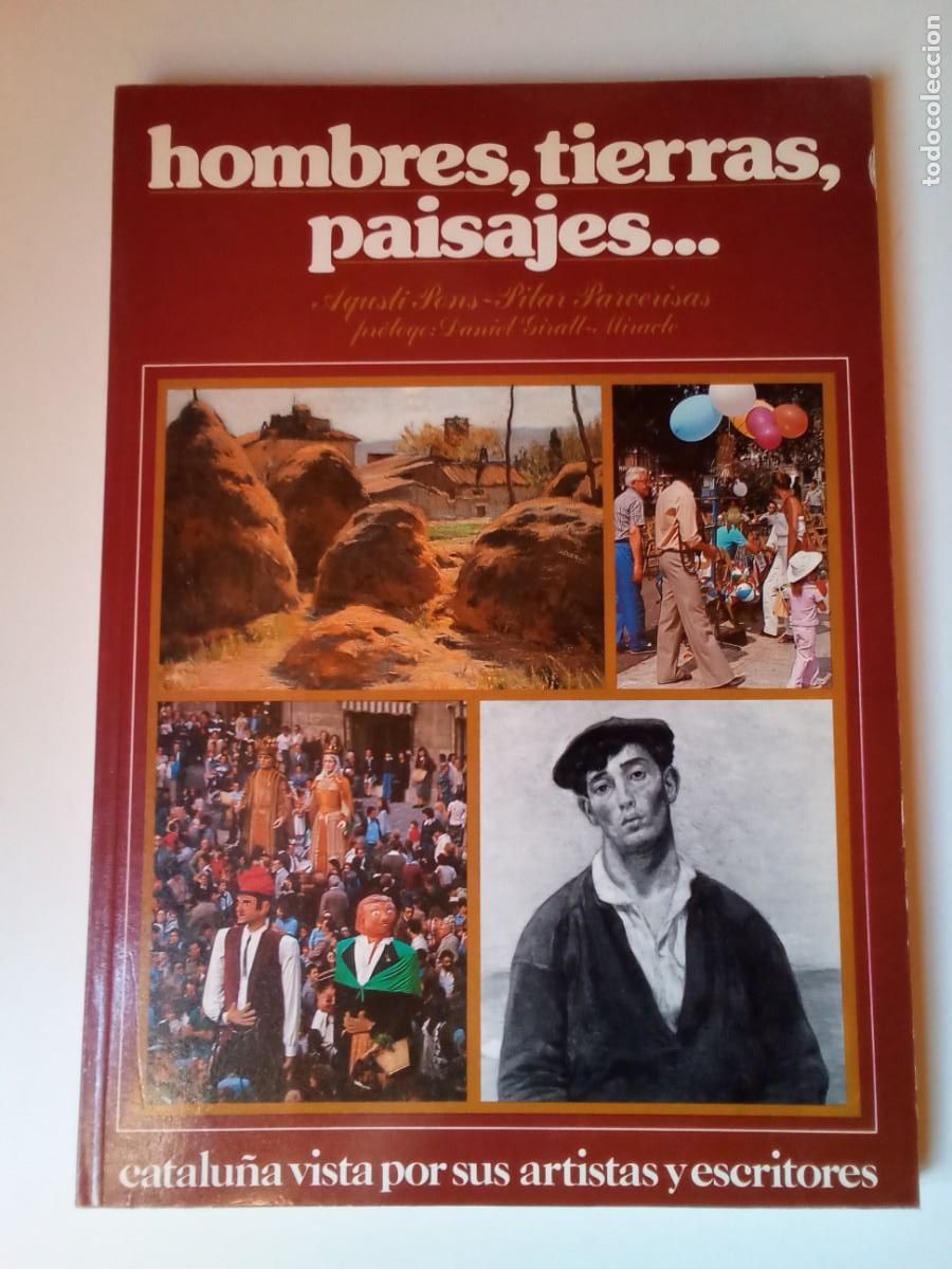 Libros de segunda mano: HOMBRES, TIERRAS, PAISAJES DE AGUSTI POUS Y PILAR PARCERISAS