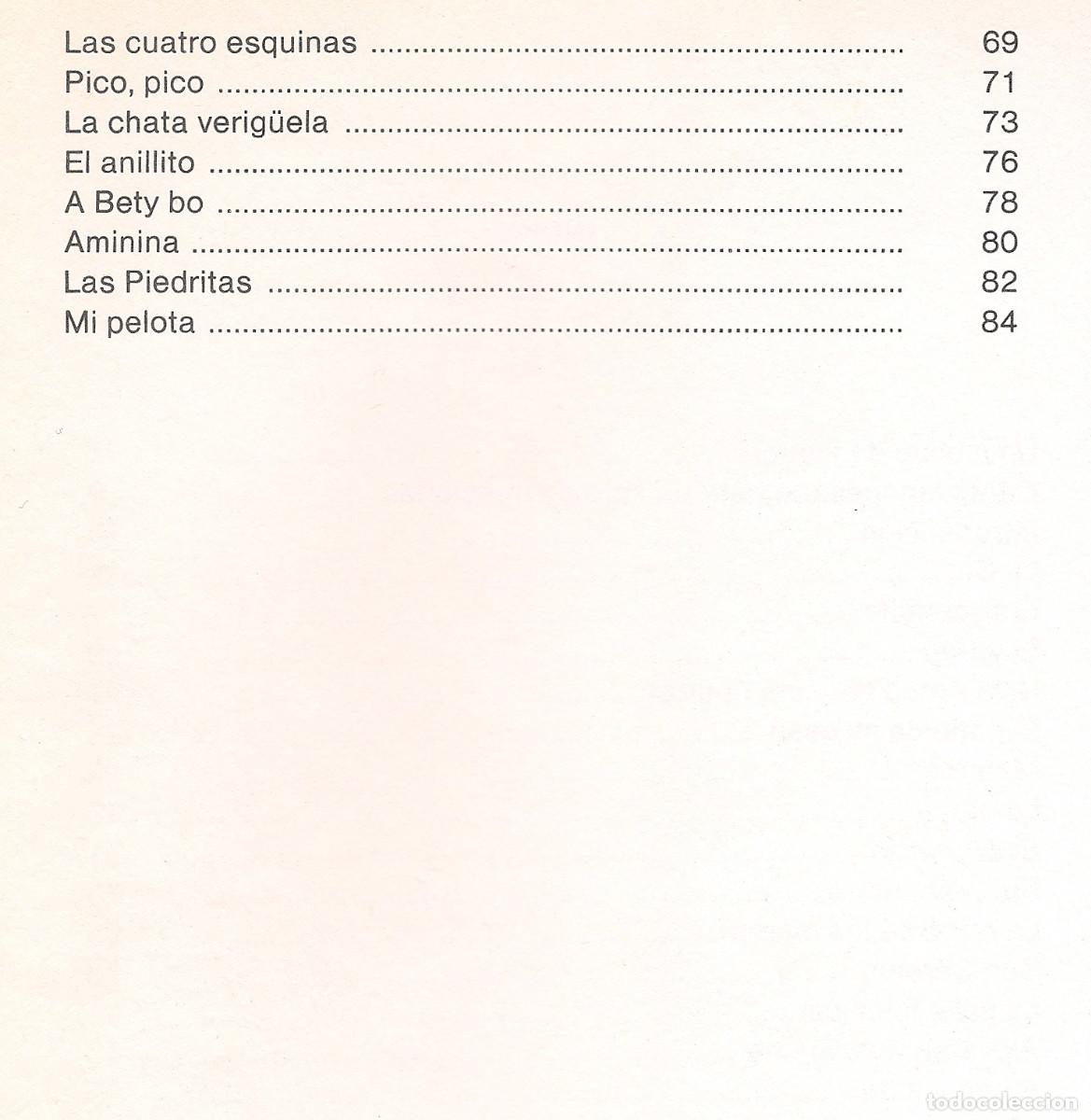 Libros de segunda mano: Libro JUEGOS Y CANCIONES TRADICIONALES | Tenerife / Canarias - Foto 5