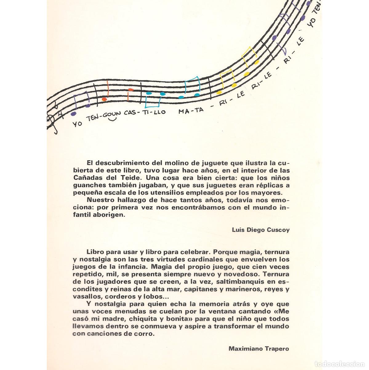 Libros de segunda mano: Libro JUEGOS Y CANCIONES TRADICIONALES | Tenerife / Canarias - Foto 6