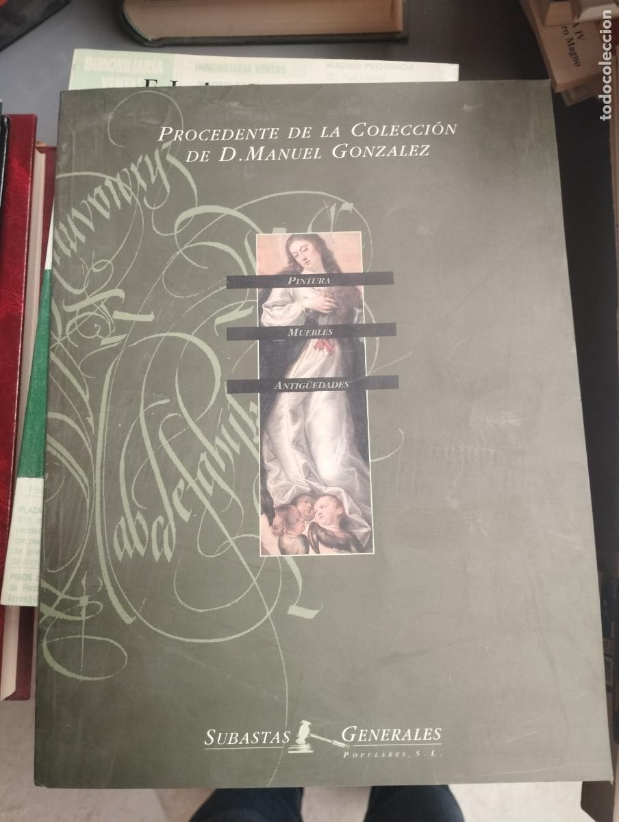 Libros de segunda mano: Subastas generales procedente de la coleccion de manuel gonzalez