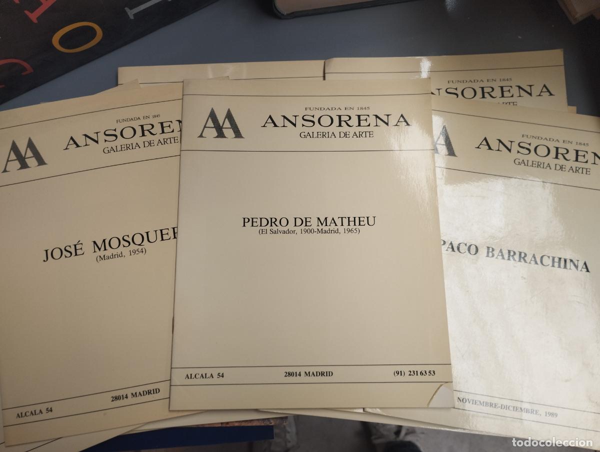 Libros de segunda mano: Gran lote con cat&aacute;logos de subastas Ansorena y otros