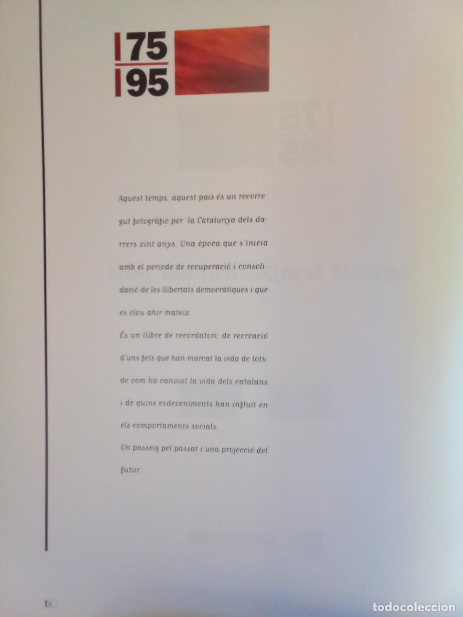 Libros de segunda mano: 1975 AQUEST TEMPS, AQUEST PA&Iacute;S 1995 - Foto 2