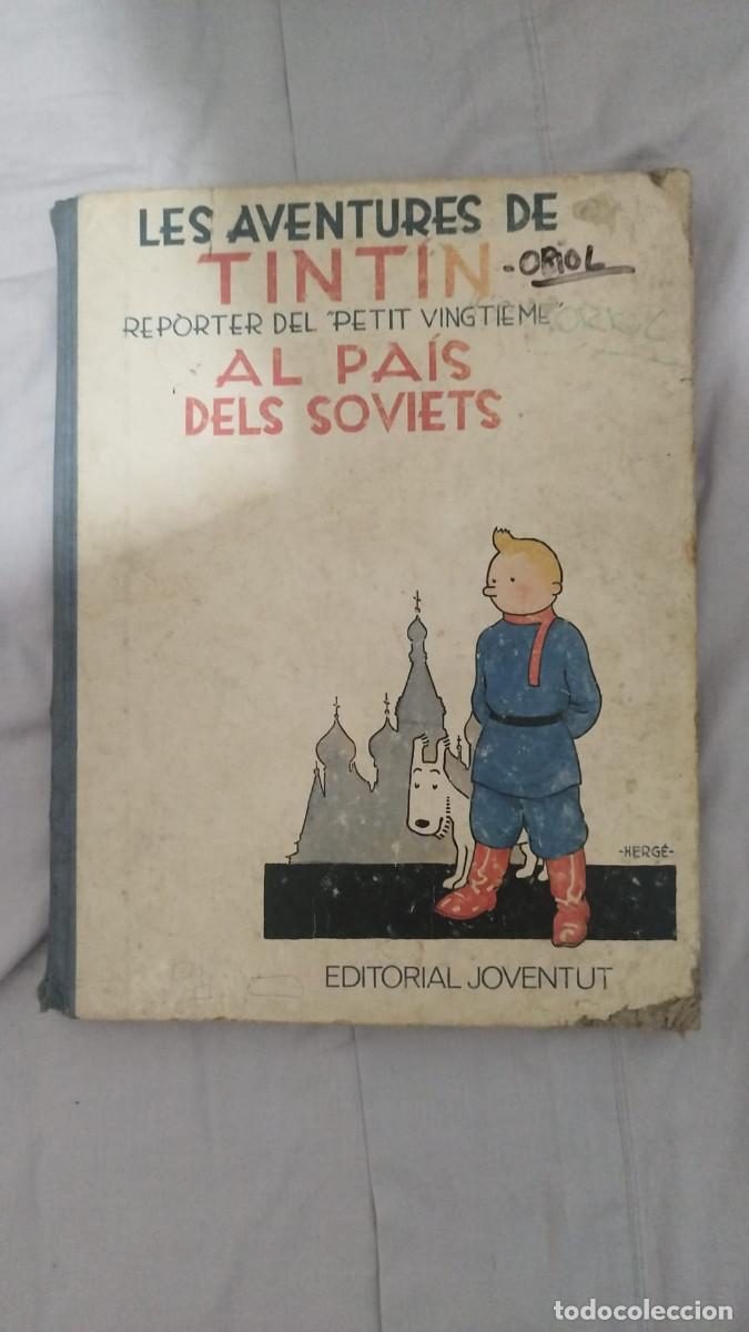 Libros de segunda mano: Libro Usado pero muy emotivo de Tintin