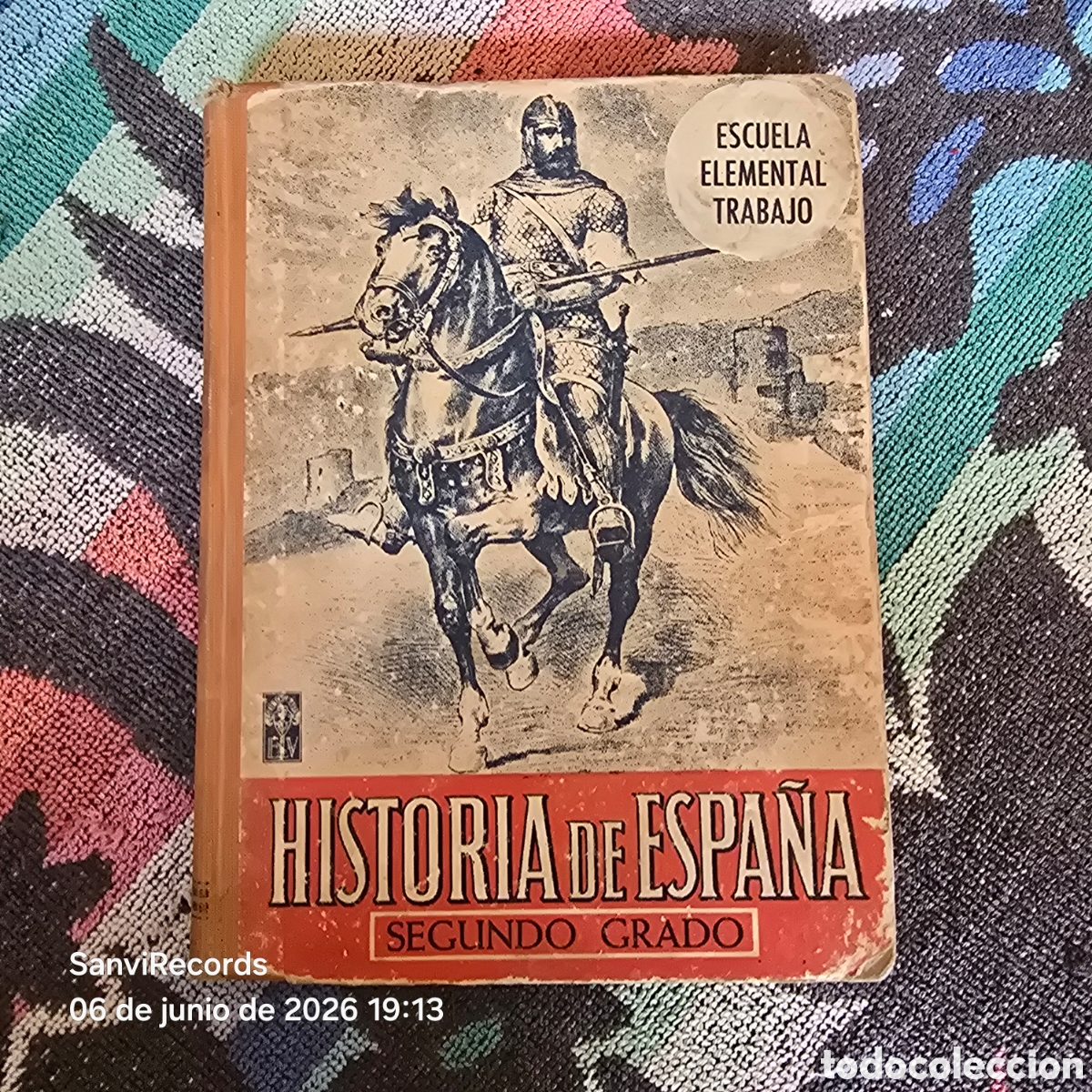 Libros de segunda mano: HISTORIA DE ESPA&Ntilde;A, SEGUNDO GRADO (EDELVIVES) (LUIS VIVES)