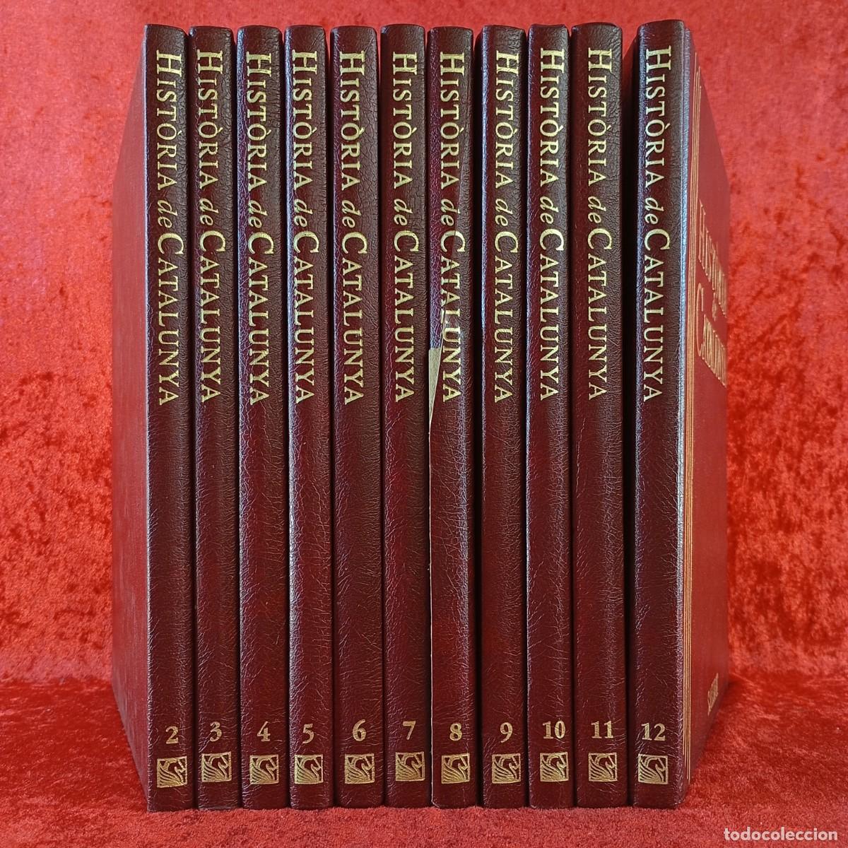 Libros de segunda mano: HIST&Ograve;RIA DE CATALUNYA - FRANCESC NAVARRO - SALVAT EDITORES - 1998 - LOTE 11 TOMOS: N&Uacute;M. 2-12 / 657