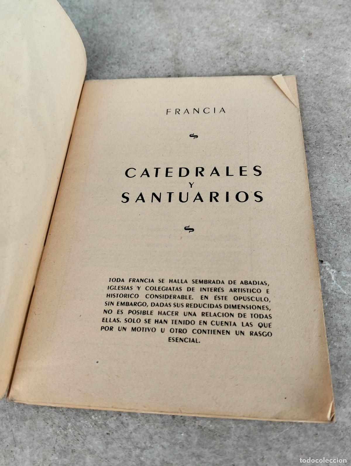 Libros de segunda mano: Francia, catedrales y santuarios Yvan Christ cat&aacute;logo libro - Foto 2