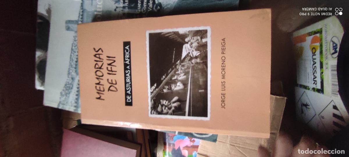 Libros de segunda mano: MEMORIAS DE IFNI. DE ASTURIAS A AFRICA. JORGE LUIS MORENO PIEIGA. ALBORA LLIBROS EDICIONES 1996. RUS