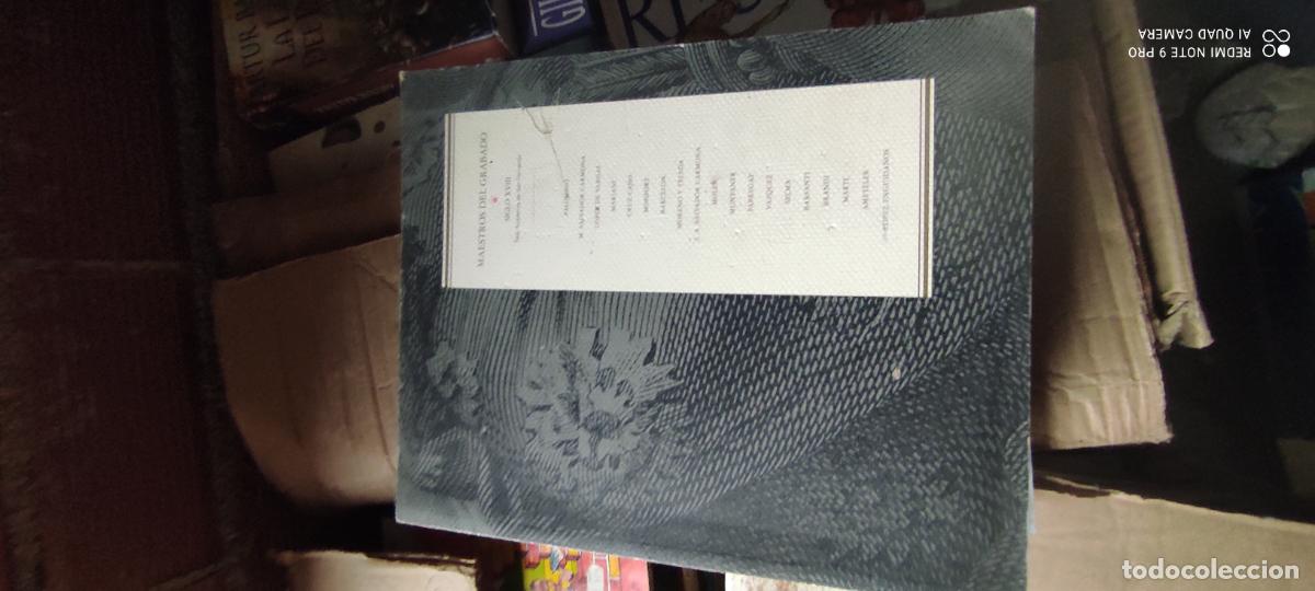 Libros de segunda mano: Maestros del grabado. Siglo XVIII. Real Academia de San Fernando. Cat&aacute;logo