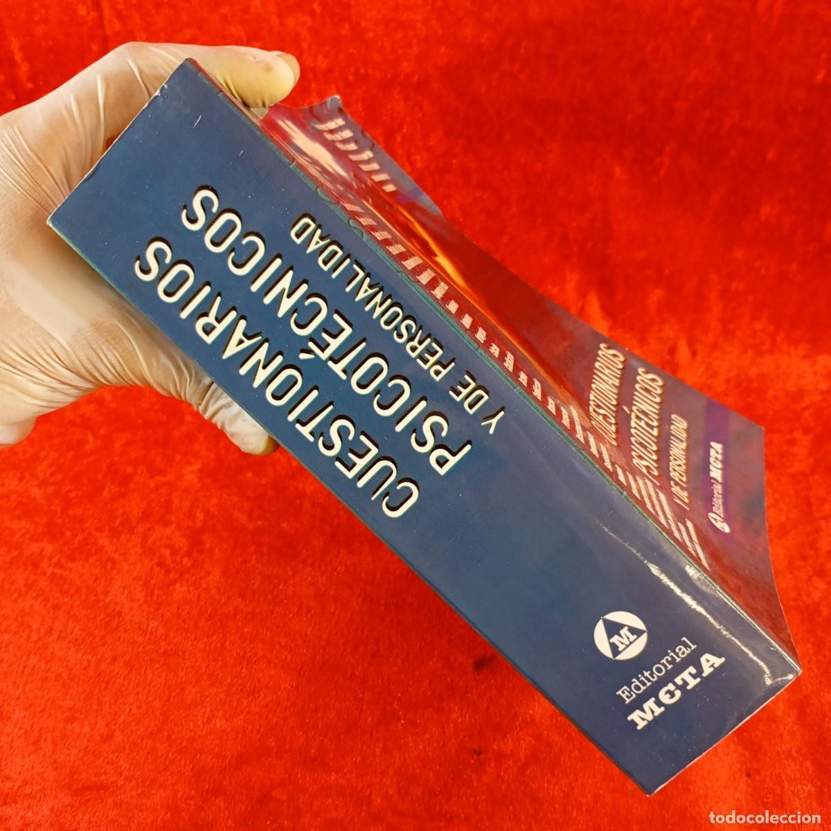 Libros de segunda mano: CUESTIONARIOS PSICOT&Eacute;CNICOS Y DE PERSONALIDAD - EJERCICIOS PR&Aacute;CTICOS - EDITORIAL META - 2000 / 697 - Foto 3