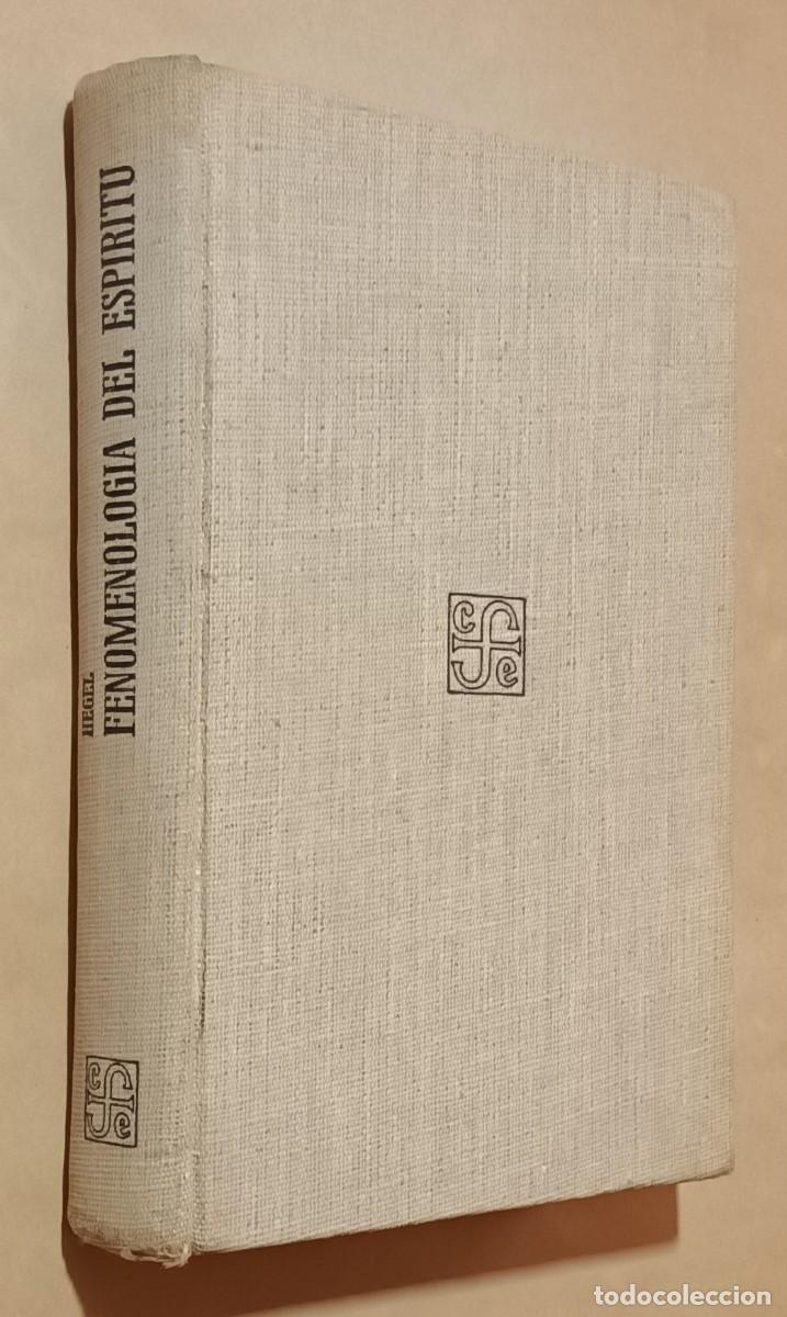 Libros de segunda mano: FENOMENOLOG&Iacute;A DEL ESP&Iacute;RITU - HEGEL - FONDO DE CULTURA ECON&Oacute;MICA - 1966
