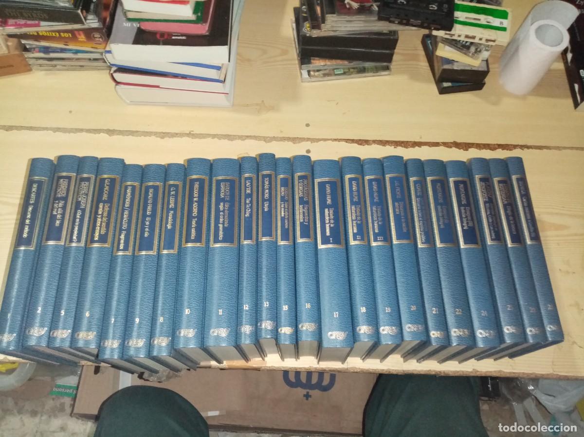 Libros de segunda mano: LOTE DE 22 LIBROS. COLECCION HISTORIA DEL PENSAMIENTO. ORBIS. CS1