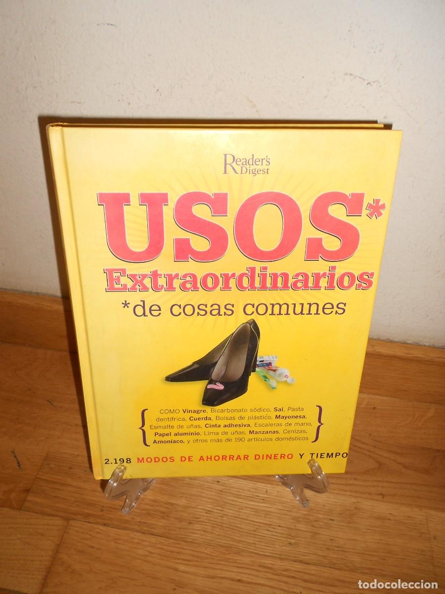 Libri di seconda mano: USOS EXTRAORDINARIOS de COSAS COMUNES / 2.198 MODOS de AHORRAR DINERO y TIEMPO - 1&euro;y+