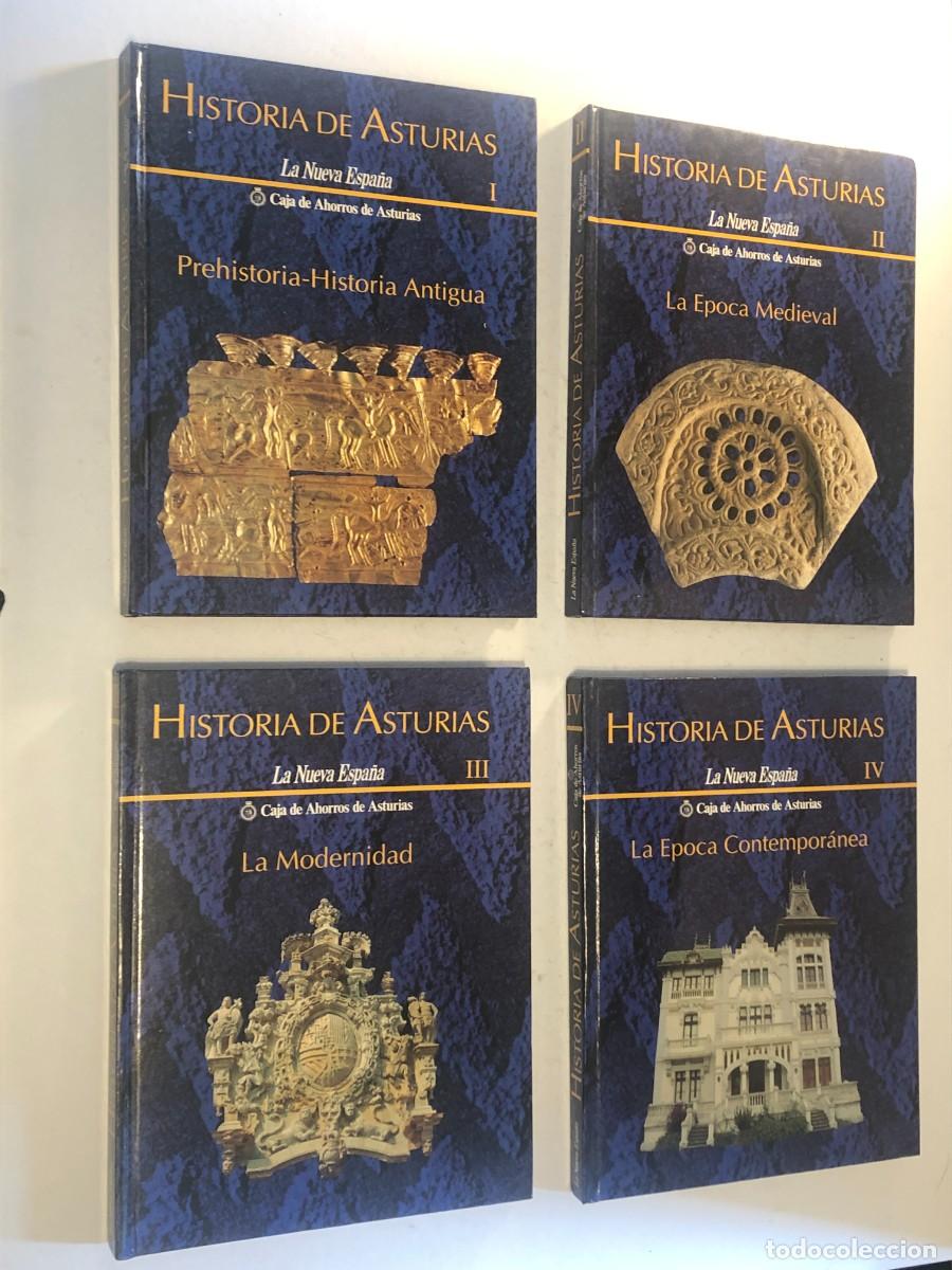 Libros de segunda mano: Historia De Asturias 4 Tomos La Nueva Espa&ntilde;a + Especial Covadonga Regalo [PEIFER]