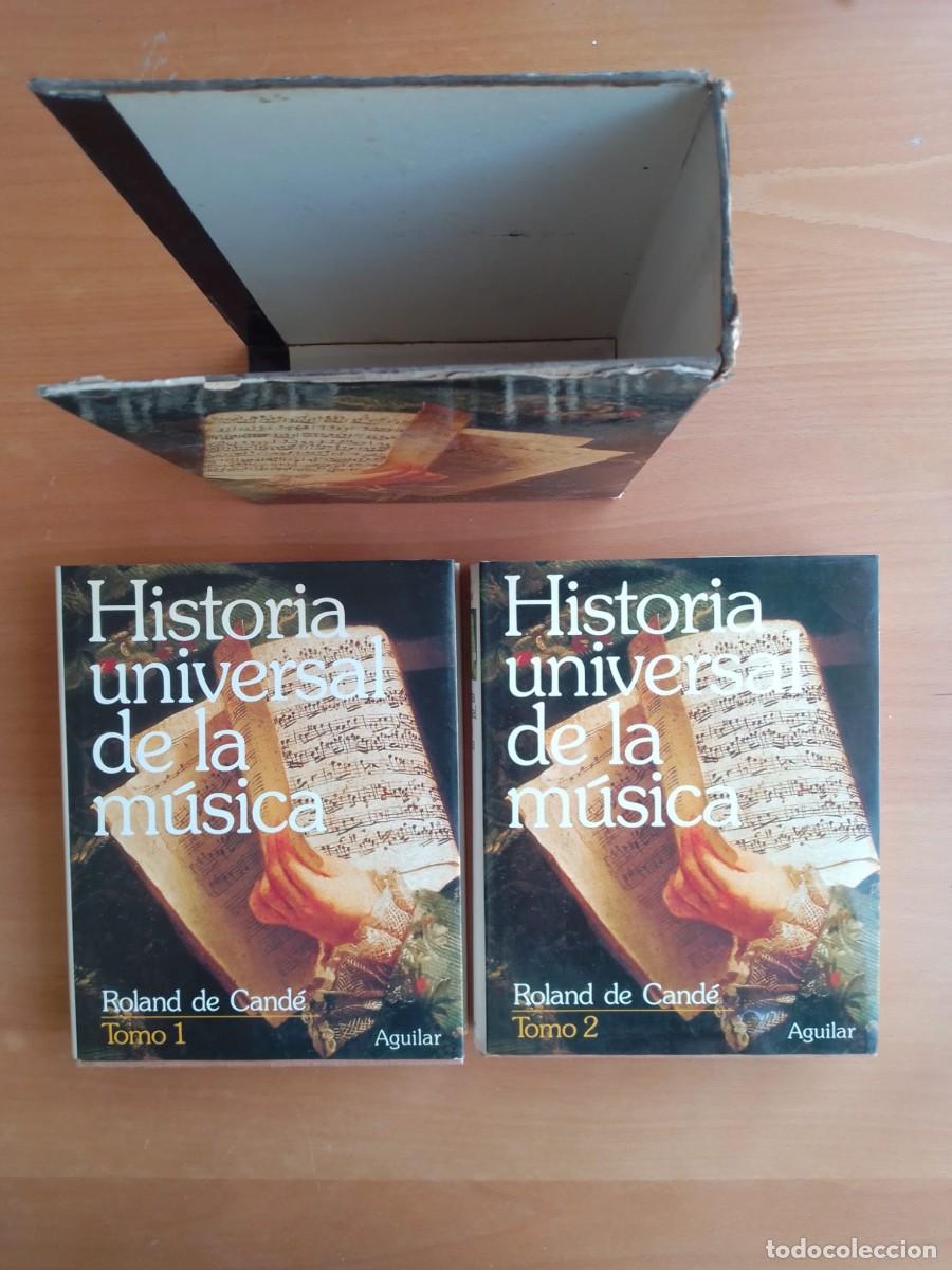Libros de segunda mano: Historia universal de la m&uacute;sica, de Roland de Cand&eacute;