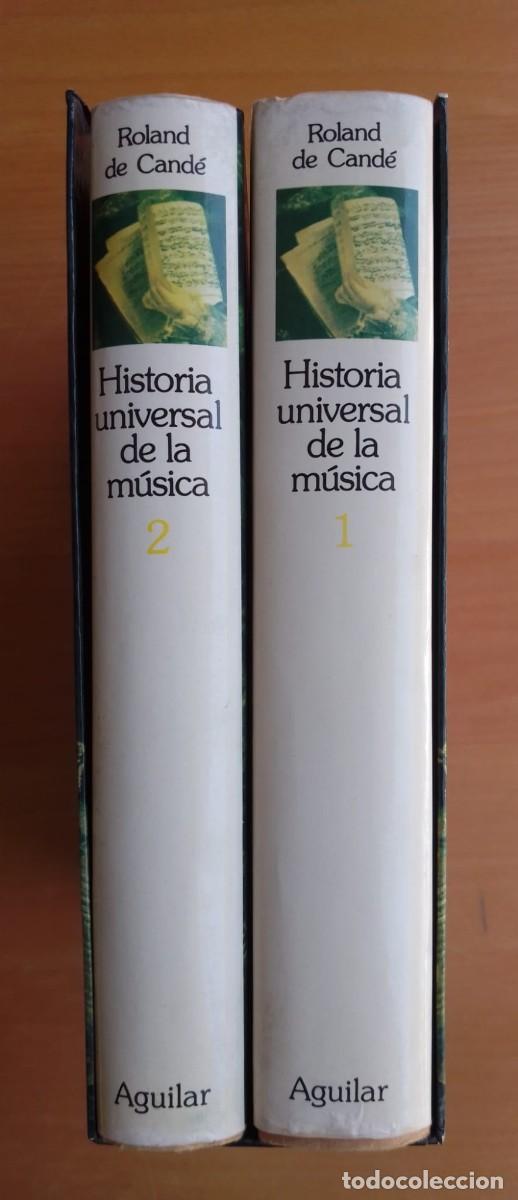 Libros de segunda mano: Historia universal de la m&uacute;sica, de Roland de Cand&eacute; - Foto 2