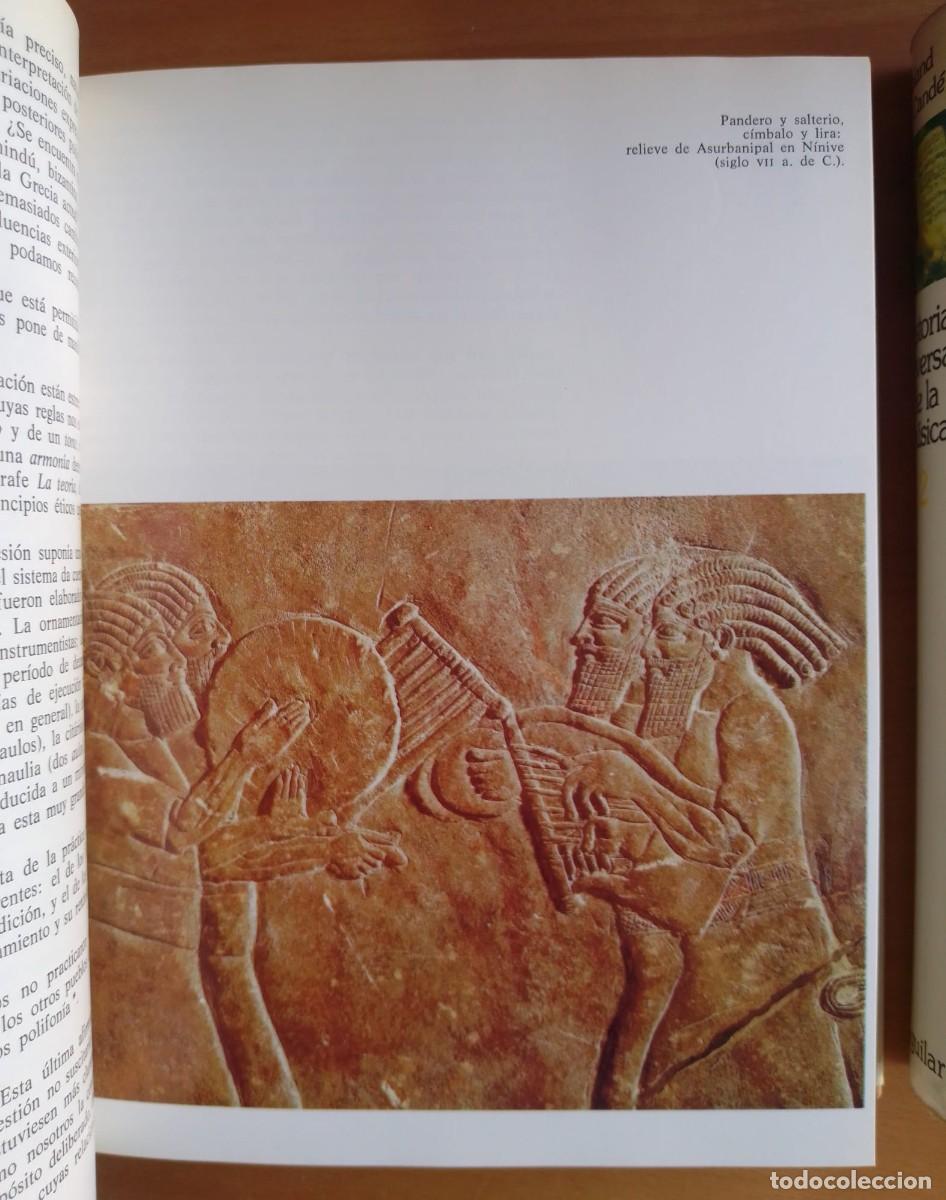 Libros de segunda mano: Historia universal de la m&uacute;sica, de Roland de Cand&eacute; - Foto 4