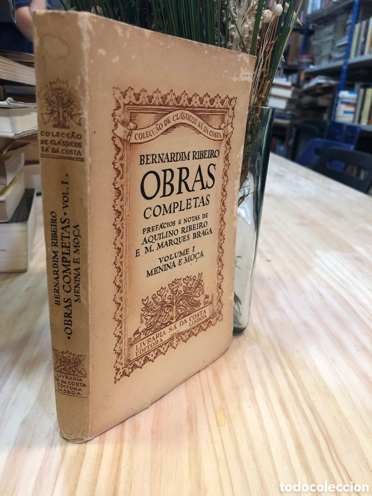 Libros de segunda mano: Obras Completas. Vol I. Menina e Mo&ccedil;a. - Bernardim Ribeiro - Foto 1