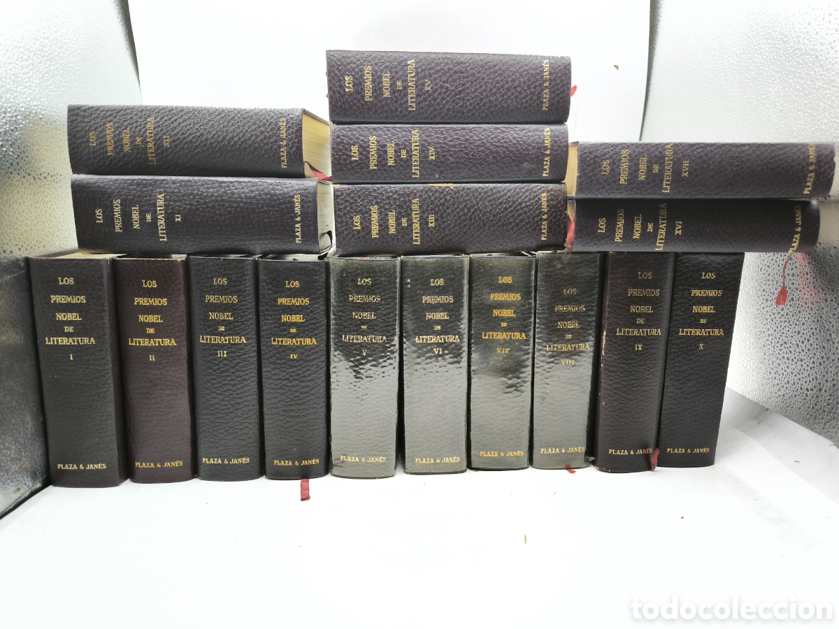 Gebrauchte B&uuml;cher: 17 los premios Nobel de literatura 17 tomos