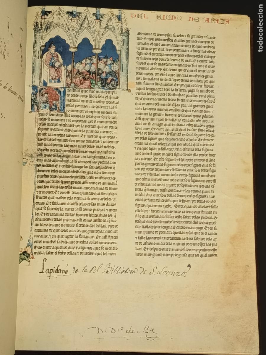 Libros de segunda mano: 1982 - El primer lapidario de Alfonso X el Sabio, 2 tomos (Facs&iacute;mil y libro estudio) - Foto 8
