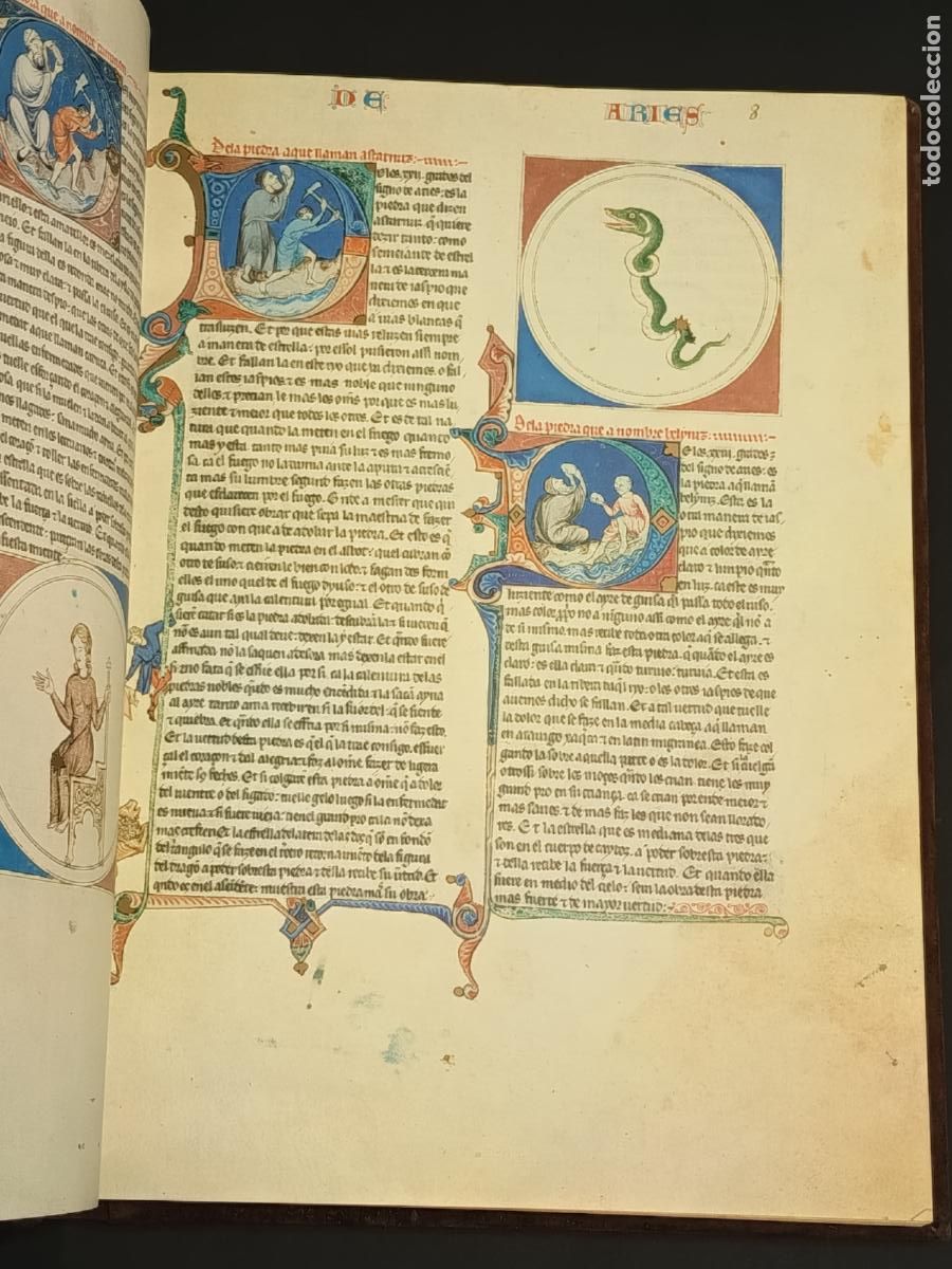Libros de segunda mano: 1982 - El primer lapidario de Alfonso X el Sabio, 2 tomos (Facs&iacute;mil y libro estudio) - Foto 9