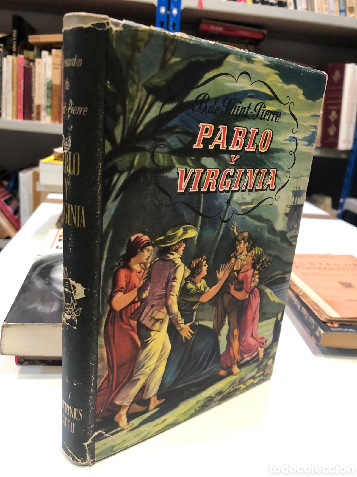 Libros de segunda mano: Pablo y Virginia - Bernardin de Saint-Pierre - Foto 1