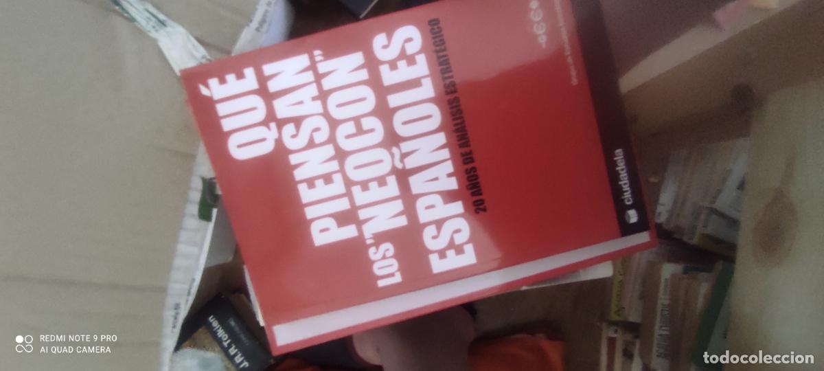 Libros de segunda mano: QUE PIENSAN LOS NEOCON ESPA&Ntilde;OLES VEINTE A&Ntilde;OS DE ANALISIS ESTRATEGICOS - GRUPO DE ESTUDIOS ESTR