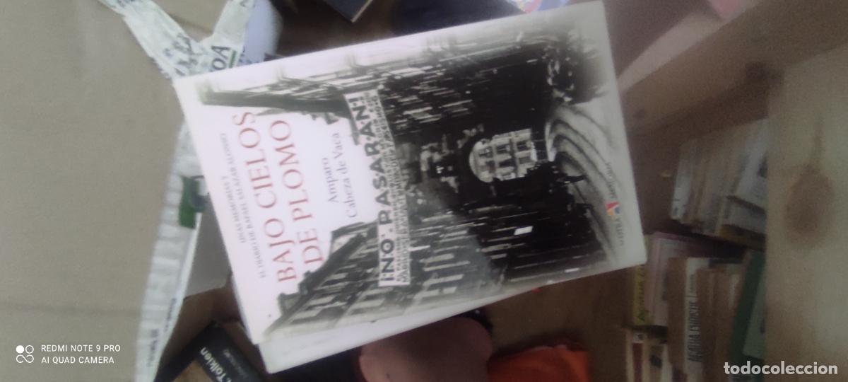 Libros de segunda mano: BAJO CIELOS DE PLOMO - Unas memorias y el diario de Rafael Salazar Alonso - Cabeza de Vaca, Amparo