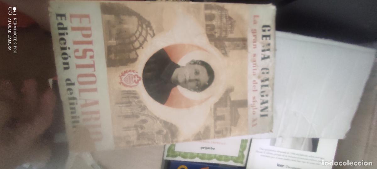 Libros de segunda mano: Gema Galgani, la gran santa del siglo XX. Epistolario. Ed. Lit&uacute;rgica Espa&ntilde;ola. Barcelona, 1944