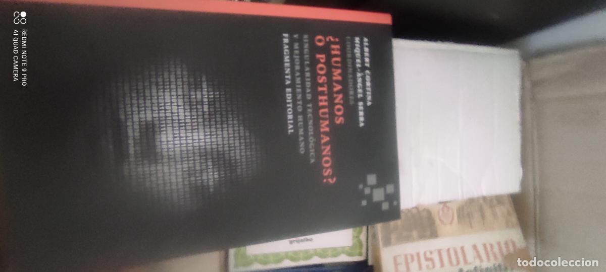 Libros de segunda mano: &iquest;HUMANOS O POSTHUMANOS? SINGULARIDAD TECNOLOGICA Y MEJORAMIENTO HUMANO - CORTINA, ALBERT Y MIQUEL-AN