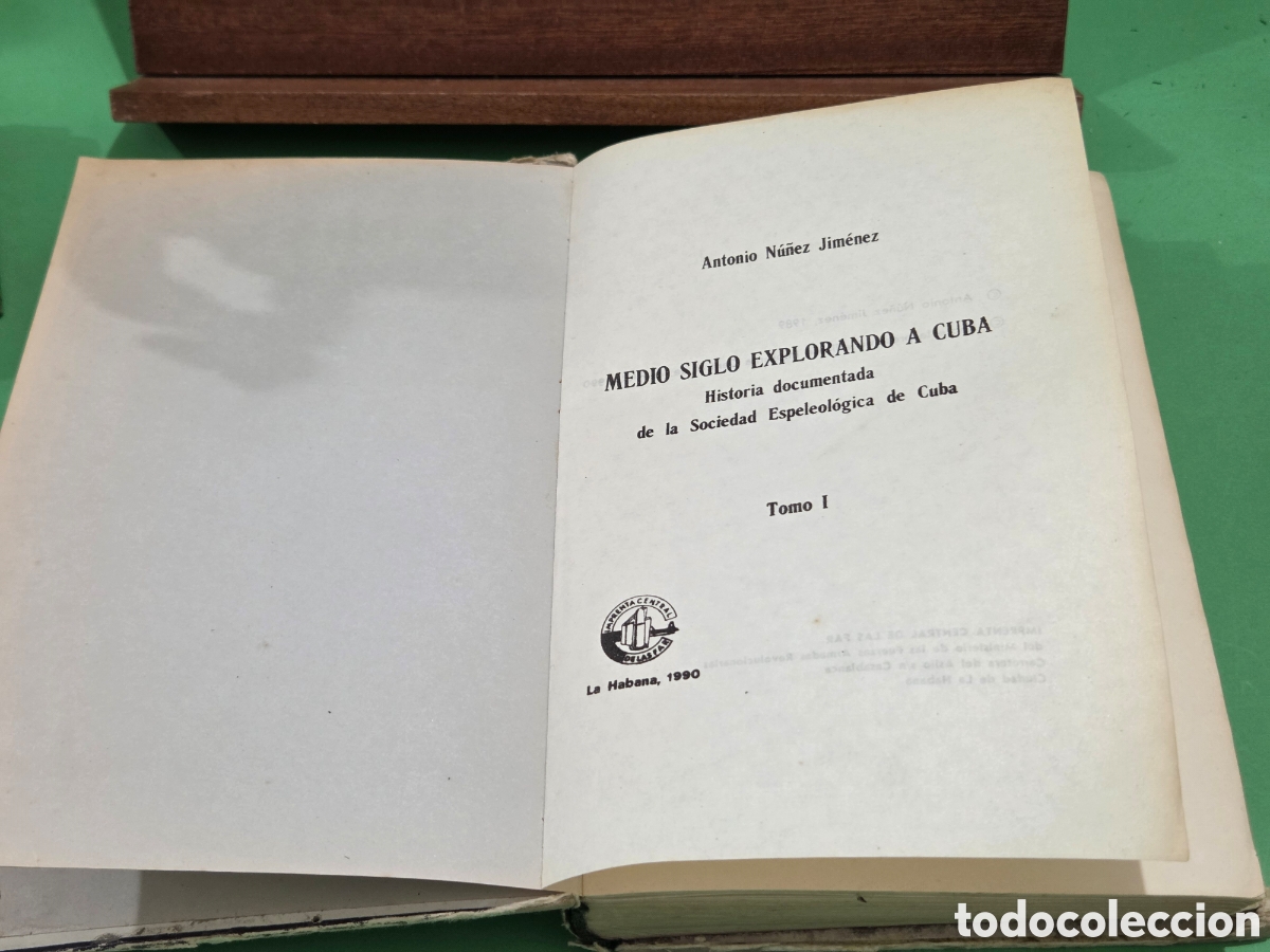 Libros de segunda mano: &rdquo;&rdquo;MEDIO SIGLO EXPLORANDO A CUBA&rdquo;&rdquo;...HISTORIA DOCUMENTADA DE LA SOCIEDAD ESPELEOL&Oacute;GICA DE CUBA..1990.