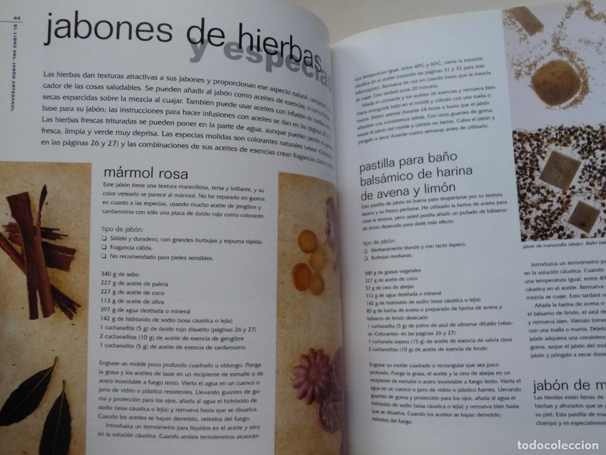 Libros de segunda mano: EL LIBRO DEL JAB&Oacute;N ARTESANAL. MELINDA COSS - Foto 5