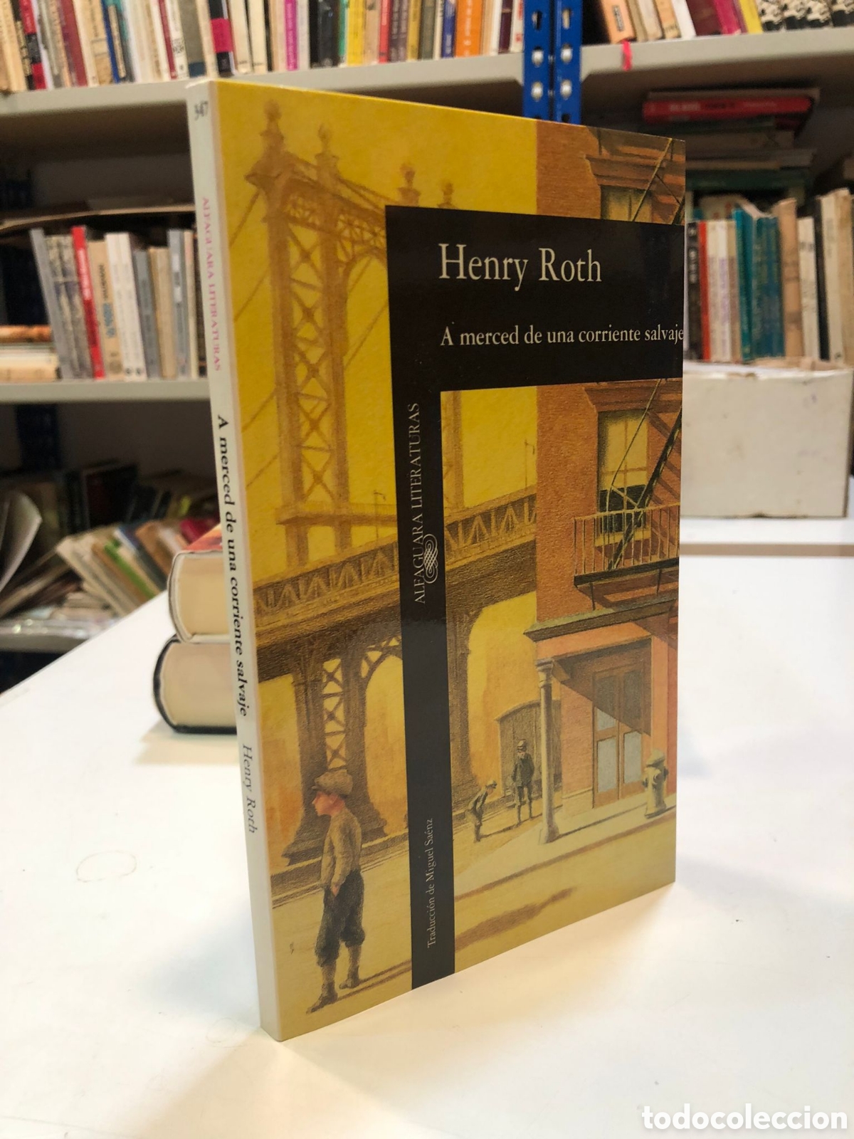 Libros de segunda mano: A merced de una corriente salvaje - Henry Roth - Foto 1