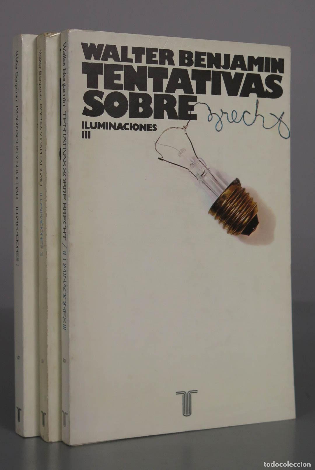 Libros de segunda mano: Tentativas sobre Brecht. Walter Benjamin - Editorial Taurus 3 TOMOS