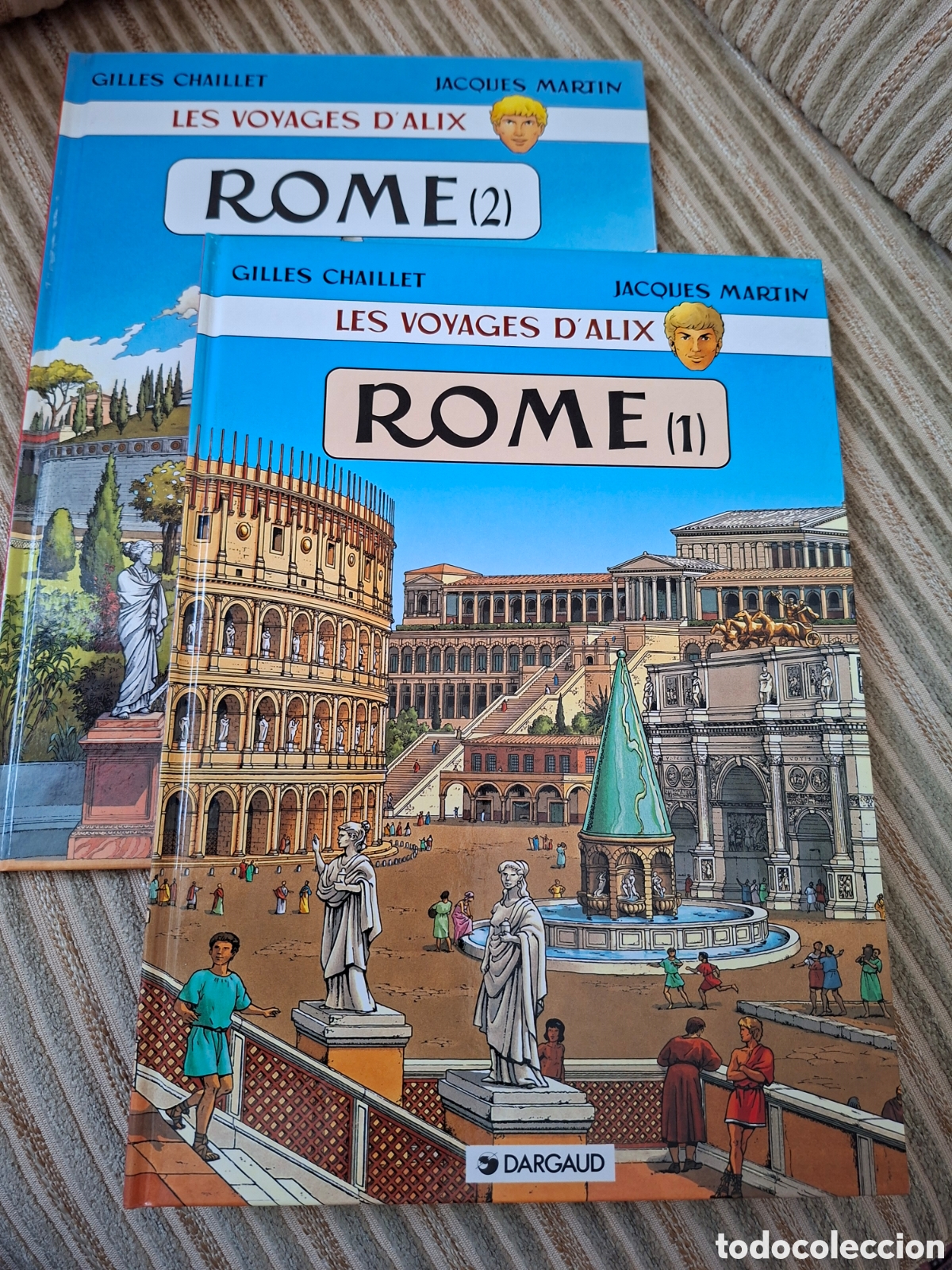 Second hand books: LES VOYAGES D'ALIX, ROME vol 1 y 2 (LIBROS EN FRANCES)