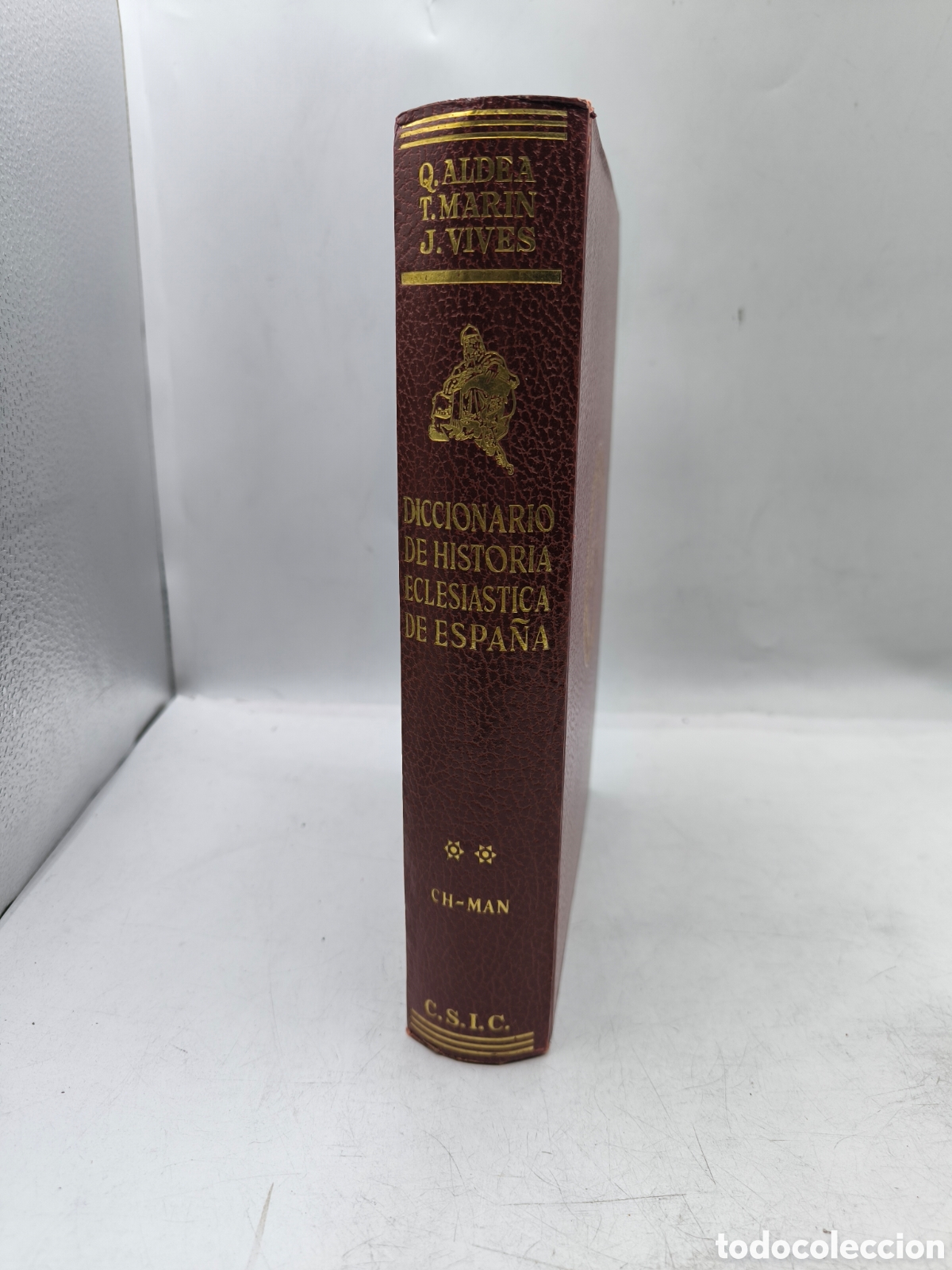 Second hand books: Diccionario de Historia eclesi&aacute;stica de Espa&ntilde;a. Tomo 2. Q. Aldea. T.Mar&iacute;n. J. Vives.