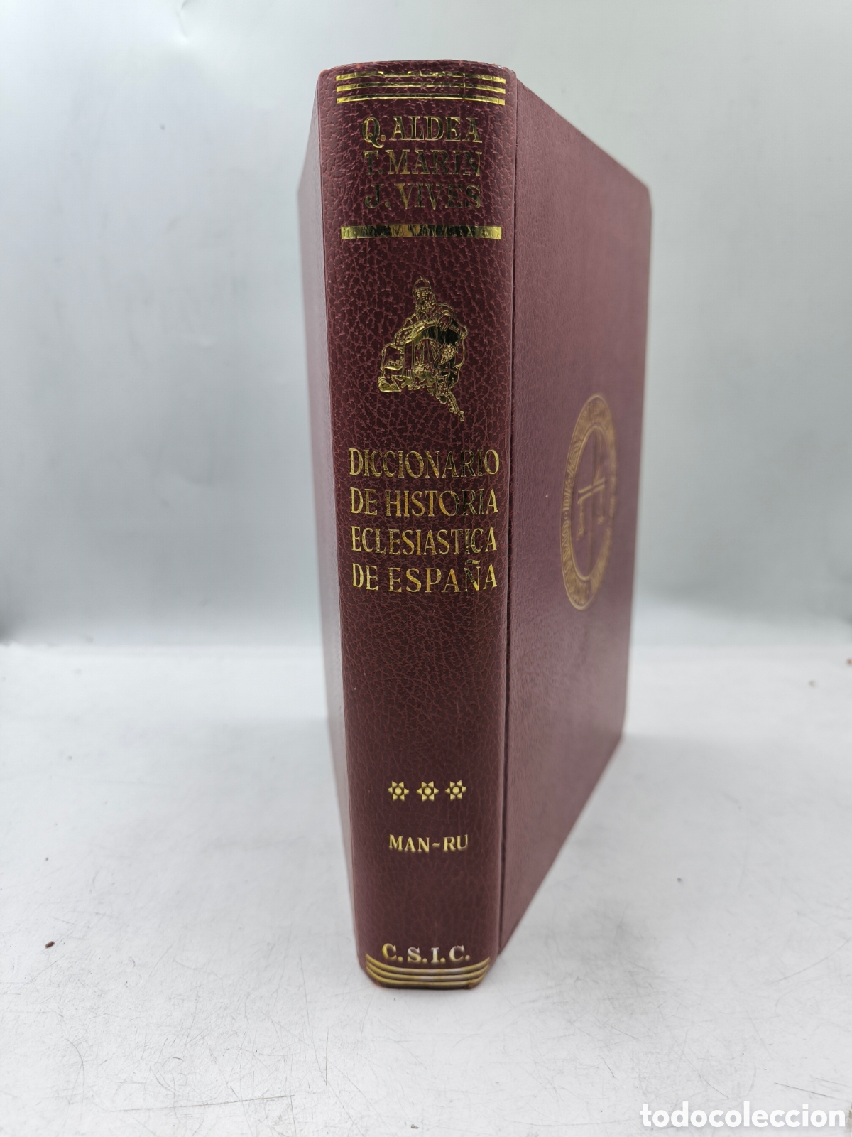 Gebrauchte B&uuml;cher: Diccionario de Historia eclesi&aacute;stica de Espa&ntilde;a. Tomo 3. Q. Aldea. T.Mar&iacute;n. J. Vives.