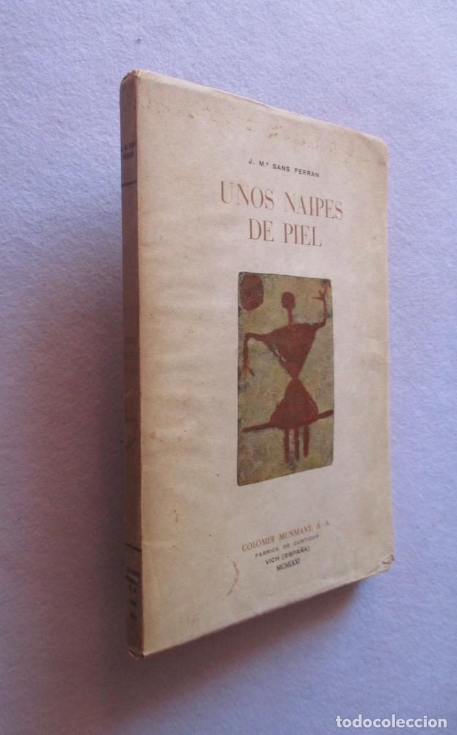 Libri di seconda mano: LOS NAIPES DE PIEL - J. M. SANS FERRAN
