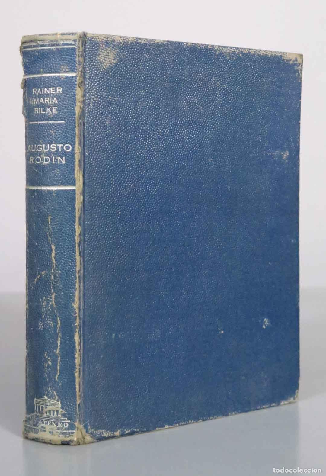 Libros de segunda mano: Augusto Rodin - Rainer Maria Rilke - Editorial El Ateneo